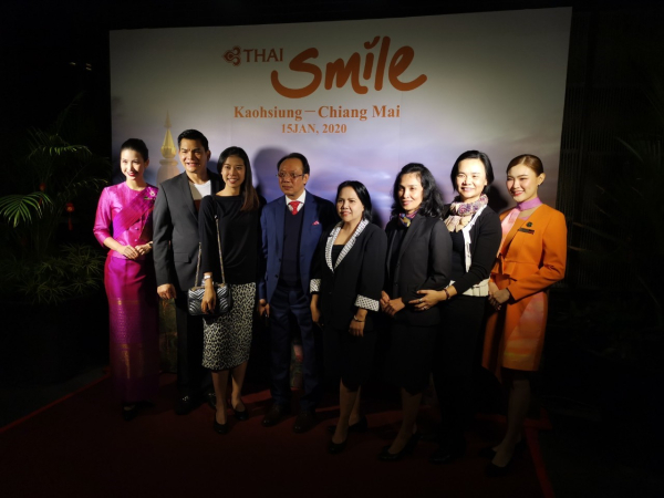 【國際品牌統籌】泰國微笑航空高雄清邁開航晚宴：跨國品牌一致性與商務外交執行實錄 - 照片 1